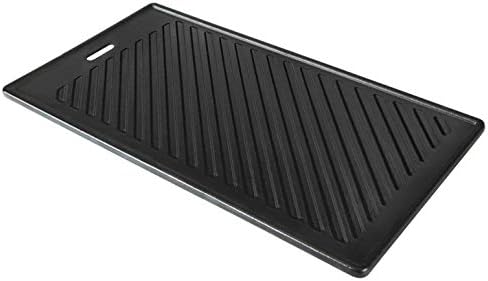 Monument Grills 9.45" x 17.7" 96333 Reversible Cast Iron Cooking Plate for Monument Denali 405, Denali 425, 35633, 24633, 24367, 41847NG, 77352 - Image 2