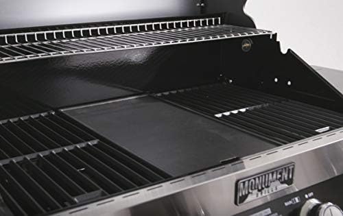 Monument Grills 9.45" x 17.7" 96333 Reversible Cast Iron Cooking Plate for Monument Denali 405, Denali 425, 35633, 24633, 24367, 41847NG, 77352 - Image 4